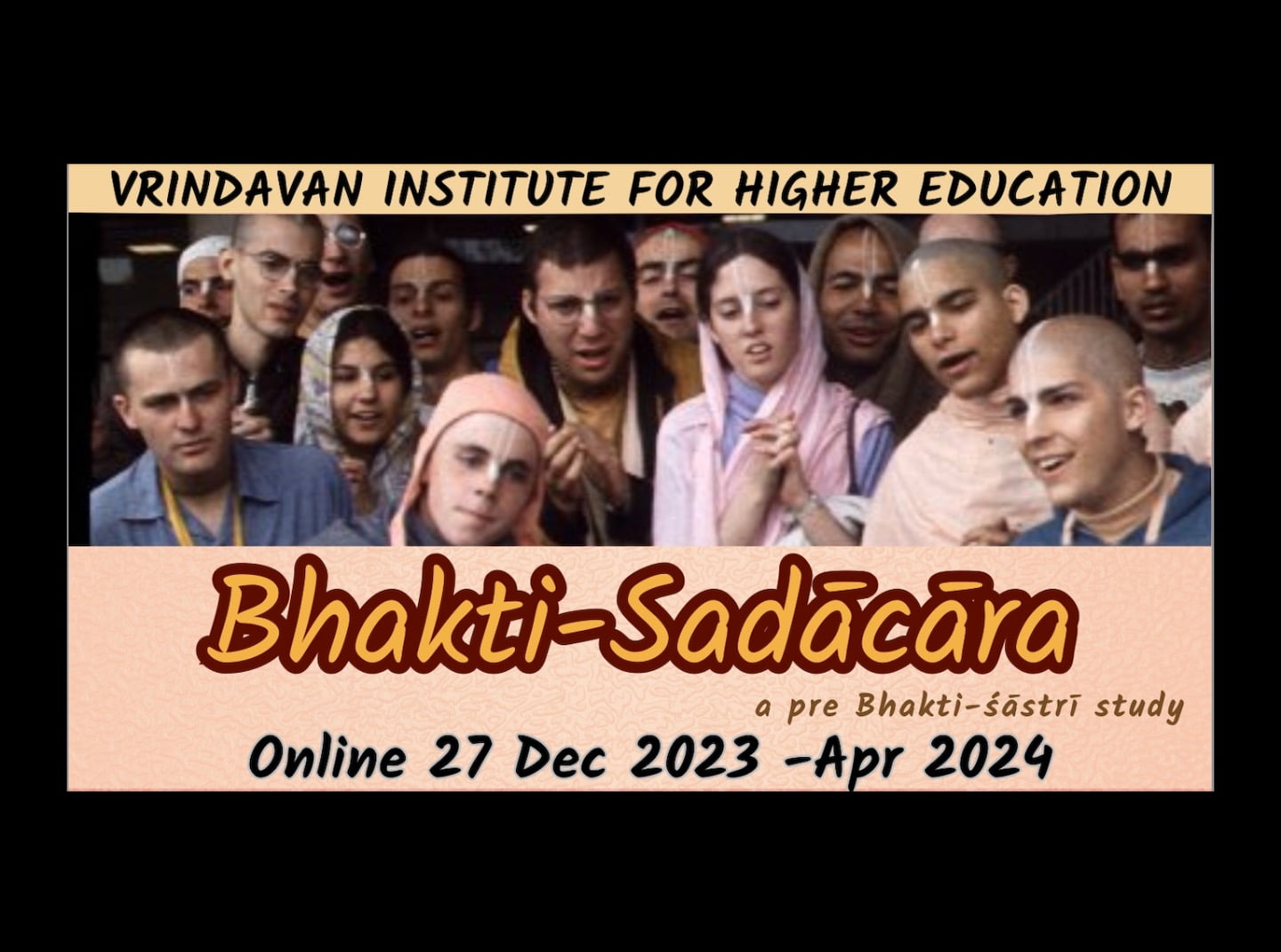 VIHE Offers Systematic Bhakti-sadacara Course for 2024